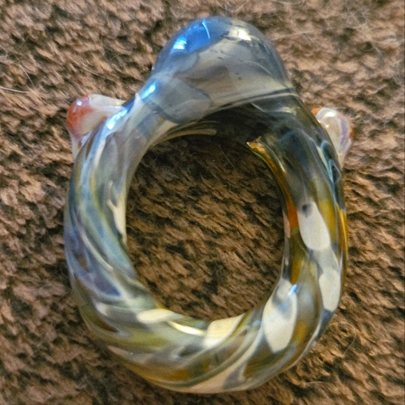 Handmade Glass Ring - Picture 1 of 6